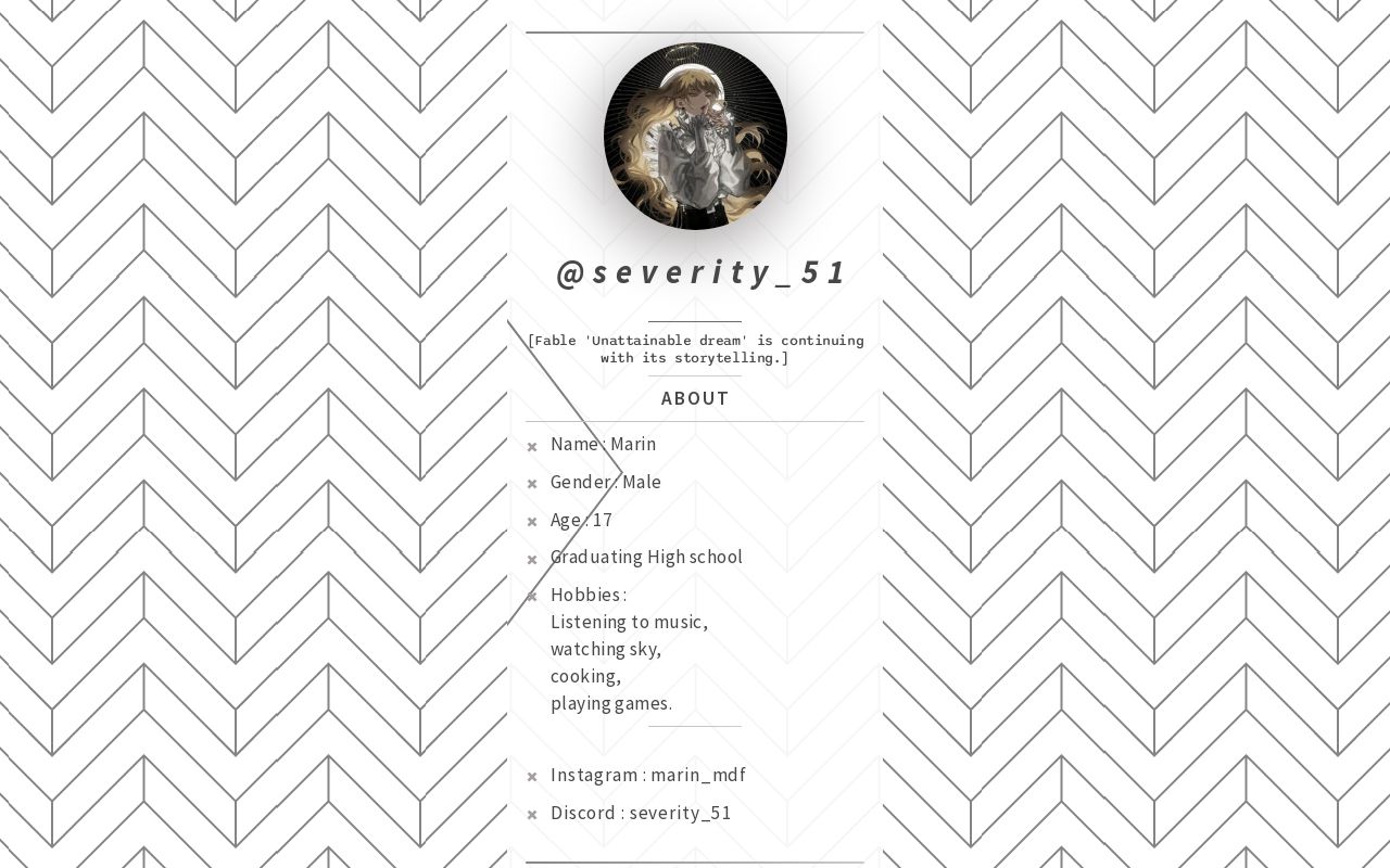 Carrd profile picture for @severity